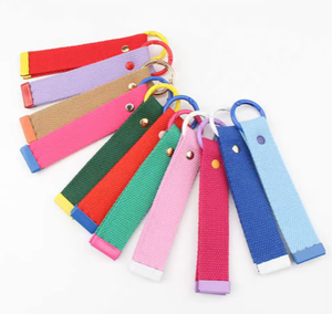 2025 новый корейский короткий холщовый брелок для ключей рекламные толстые ремни держатель значков аксессуар - Product Image 5