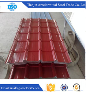 Prix de l'acier galvanisé corrugué en Chine, tôle de toiture en métal corrugué - Product Image 4