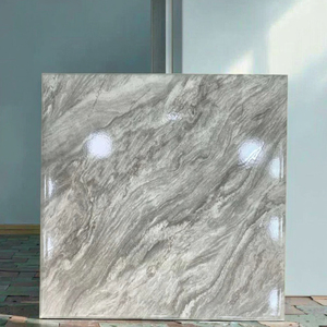 Azulejos de Porcelana Blanco Brillante Efecto <span class=keywords><strong>Mármol</strong></span> 800x800mm Diseño Moderno Completamente Esmaltados con Textura de Piedra <span class=keywords><strong>para</strong></span> Suelos y Paredes de Baños y Comedores - ¡Gran Oferta! - Product Image 5