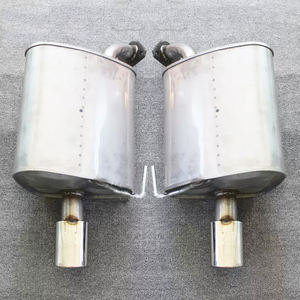 Silenciador de tubo de escape de Sistemas de motor de coche de fábrica para SUBARU Forester Outback Legacy silenciador de coche trasero - Product Image 6