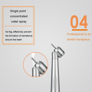 Niceden 4 <span class=keywords><strong>Hole</strong></span> Mini Head LED E-Generator Cojinete de cerámica Alta velocidad 45 grados Led Quirúrgico 1 1 1 Ratio Pieza de mano dental - Product Image 2