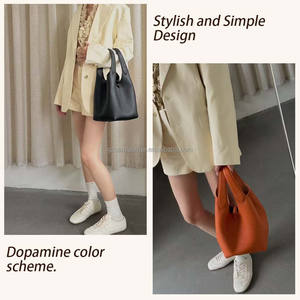 <span class=keywords><strong>Borse</strong></span> a Tracolla Oversize di Lusso alla Moda per Donne, in Vera Pelle con Apertura Superiore e Grande Capacità - Product Image 6