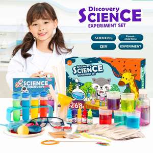 ชุดทดลองวิทยาศาสตร์สำหรับเด็ก 268 รายการ ชุดของเล่นวิทยาศาสตร์สำหรับเด็กขายดีที่สุด ของเล่นเสริมพัฒนาการทางการเรียนรู้ ชุดทดลองเสริมสร้างการเรียนรู้ - Product Image 2