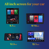 Radio de Coche Android con Pantalla Táctil 2DIN de 7, 9 y 10 Pulgadas, Navegación GPS, Reproductor Multimedia de Video, Montaje en el Tablero, Reproductor de CD, Pantalla OLED