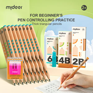 Mideer MD0169 Crayon d'illumination Triangle grossier 4B crayons pour enfants - Product Image 2