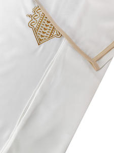 Túnica Marroquí Bordada de Lino para Hombre 2026, Thobe Musulmán con Bolsillo Lateral, Túnica Tradicional Jibba Abaya, Ropa Masculina Jalabiya - Product Image 6