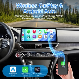 หน้าจอแอนดรอยด์ 13 ขนาด 12.3 นิ้ว รุ่นใหม่ Navihua พร้อมระบบนำทาง GPS เครื่องเล่นมัลติมีเดียในรถยนต์ วิทยุ รองรับ Carplay สำหรับรถยนต์ฮอนด้า แอคคอร์ด รุ่นที่ 10 ปี 2018-2022 - Product Image 4
