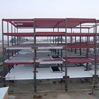 Estructura de Acero Ligero para Edificios Comerciales de Oficinas, Planos de Construcción de Almacenes Prefabricados