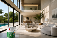 Peinture acrylique pour murs intérieurs AO HUA, revêtement liquide à séchage rapide pour application au pinceau