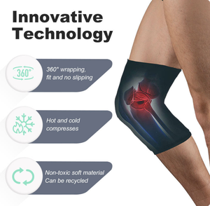 Manchon de compression multifonctionnel pour soulager la douleur pour la taille et les jambes, chaud et froid, coude, cheville, mollet, genouillère. - Product Image 4