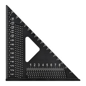 Jauge d'angle de positionnement en alliage d'<span class=keywords><strong>aluminium</strong></span> épais et triangulaire pour l'arpentage et la <span class=keywords><strong>menuiserie</strong></span> - Product Image 1