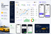 Sistema de Gestión de Taxis Personalizado y Desarrollo de Aplicaciones para Conductores y Pasajeros de Taxis, con Soporte para Personalización de Marca
