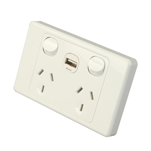 Saa มาตรฐานออสเตรเลียที่กำหนดเองโลโก้ยี่ห้อ1แก๊ง16A Slimline คลาสสิกสวิทช์ <span class=keywords><strong>Clipsal</strong></span> สไตล์ - Product Image 4