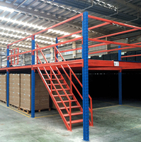 Planchers mezzanine de stockage de pièces automobiles, systèmes de stockage organisés à usage intensif pour pièces de rechange, pneus et composants