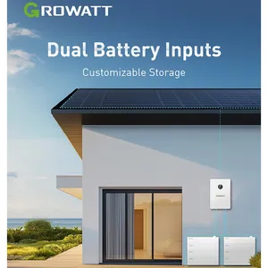 Growatt รุ่นใหม่ WIT 8K-HU 8KW 10KW 12KW 15KW ระบบไฮบริดพลังงานแสงอาทิตย์ 3 เฟส สำหรับระบบกักเก็บพลังงาน - Product Image 5