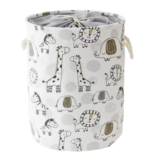 Panier à linge pliable organisateur panier de rangement <span class=keywords><strong>toile</strong></span> panier à linge bacs à jouets paniers cadeaux pour garçons filles vêtements pépinière - Product Image 5