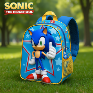 Sac à dos 3D Star-Elite pour Sonic The Hedgehog, bleu - Product Image 3