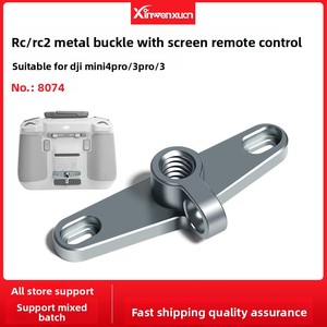 Xinwenxuan Aluminium Schulter gurts chnalle für DJI Mini <span class=keywords><strong>3</strong></span>/4Pro Air <span class=keywords><strong>3</strong></span> & Mavic <span class=keywords><strong>3</strong></span> Drohnen zubehör-Bildschirm fernbedienung kompatibel - Product Image 5