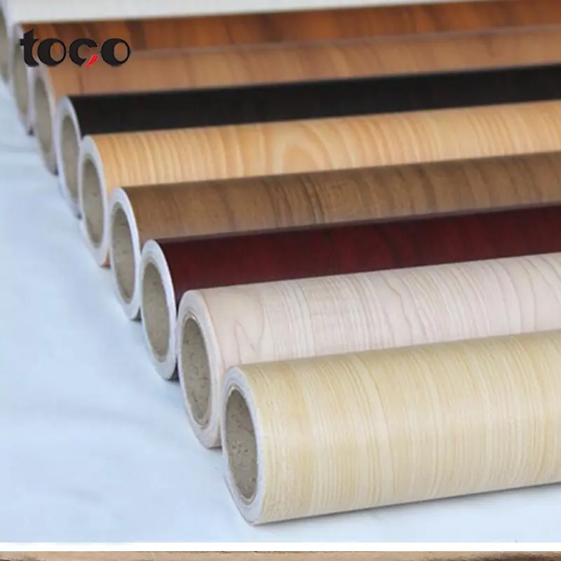 Pvc Lamination Film New Matte Wooden Texture Pvc Membrane Foil For Door