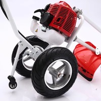 Mini motoculteur à essence avec lame réglable pour le désherbage du jardin, la coupe de l'herbe et le travail du sol, outil multifonction