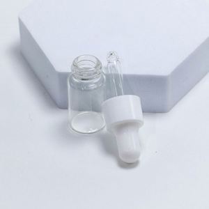 Flacon d'échantillon d'huile essentielle de parfum de 5 ml, petit flacon compte-gouttes en verre transparent pour huile essentielle - Product Image 2
