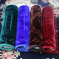 Tapis de prière imprimé en 3D musulman, livraison directe, fabricant, musulman, tapis de luxe, pour prière