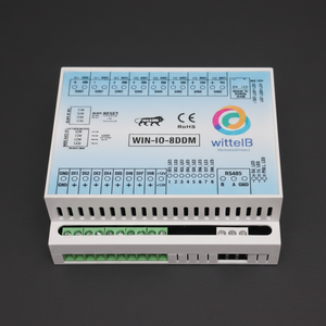 โมดูล IO พร้อมอินพุตดิจิตอล 8 พอร์ต เอาต์พุตดิจิตอล 8 พอร์ต รองรับ Modbus RTU RS485 พร้อมหน่วยความจำ ROM RAM EEPROM - Product Image 1