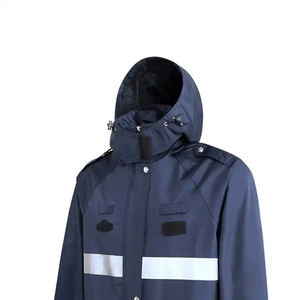 Imperméable adulte épaissi Transparent de haute qualité Portable Non jetable vêtements de sécurité réfléchissants Logo chaud direct d'usine - Product Image 3