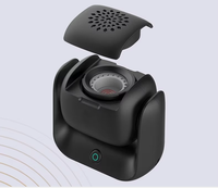 Diffuseur d'arômes arabes en métal, mini brûleur d'encens pour voiture, appareil d'aromathérapie électronique, porte-encens Bukhoor arabe pour la maison