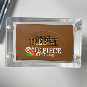 Premium Clear <span class=keywords><strong>BANDAI</strong></span> ONE PIECE Card Premium Booster la meilleure PRB-01 boîte japonaise vitrine en acrylique - Product Image 2