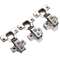Charnières souples réglables 3d en acier inoxydable de quincaillerie de meubles bon marché