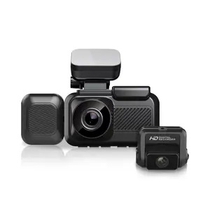 Ad360 Wireless Dual Lens Dash Cam 4k Wifi Gps Night 3 Lens 360degree Bird View Paranomic Car Camera Dashcam Fhd 1080p Car Dvr
