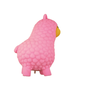 Cute Soft Alpaca-shaped Multicolor 87g Safe Material Squeezable Stress-relieving <b>Toy</b> for 5 to 7 Years & Adults - Product Image 3