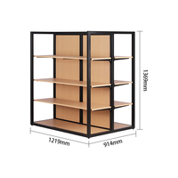 Luminaires de magasin de détail en métal personnalisés à la mode meubles présentoir de magasin de détail en bois Design d'intérieur