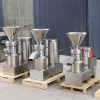 Broyeur à colloides automatique commercial professionnel pour la fabrication de pâte de sésame et de beurre de cacahuètes