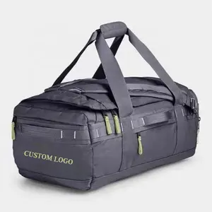 Premium Custom Gym Duffel Backpack Waterproof PVC Tarpaulin Sports Travel Weekender Overnight Base Camp Voyager 42L Duffel Bag