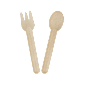 Tùy chỉnh thiết lập của phân hủy sinh học dùng một lần tre dao kéo bằng gỗ bao gồm muỗng nĩa cho bộ đồ ăn sử dụng mô hình - Product Image 5