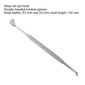 Strumenti Oftalmici Minimamente Invasivi, Gancio Endoteliale in Acciaio Inossidabile, Raschietto Endoteliale, Strumenti Chirurgici Oftalmici - Product Image 3