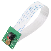 Caméra d'interface Raspberry Pi CSI avec câble ruban flexible de 15 cm et 5 mégapixels, compatible avec la 3ème génération B/2ème génération