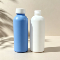 Botol Plastik HDPE untuk Sampo dan Lotion, Wadah Kemasan Kosmetik Isi Ulang