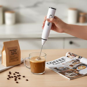 Espumador de Leche Eléctrico Portátil, Creativo y Moderno - Product Image 1