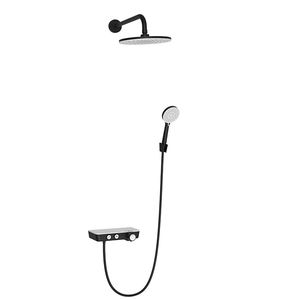 Douche murale intelligente à température constante en verre trempé avec plaque plate et <span class=keywords><strong>coude</strong></span> - Product Image 2