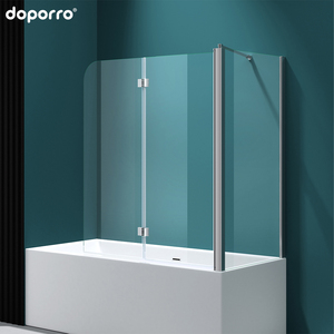 Nhà Máy Tùy Chỉnh Tempered Glass Frameless Tắm Màn Hình Bồn Tắm Màn Hình - Product Image 2