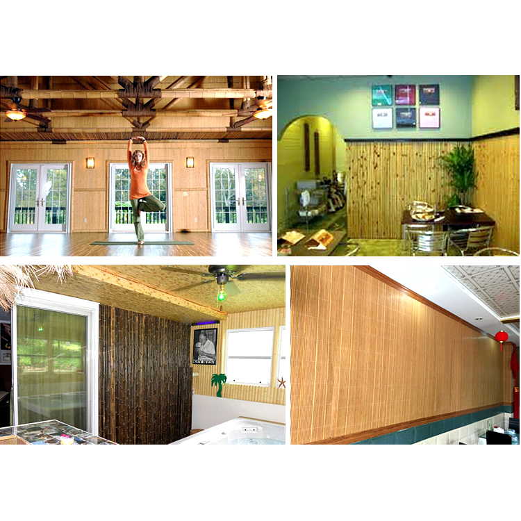 Home Wall Decorations Natural Bamboo Wall Panel for Home or Hotel Interior and Exterior Wall Decorative · image 5