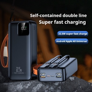 22.5W all'ingrosso della fabbrica <span class=keywords><strong>super</strong></span> veloce ricarica 40000mah grande capacità 4USB di tipo-C di uscita con ricarica rapida a doppio filo integrata - Product Image 3