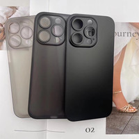 Coque de téléphone portable en PP mat, design simple, dissipation thermique, moulage par injection, pour 17 Wings 16 Pro Max & 11