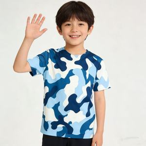 521002 T-shirts d'été pour garçons et filles, uniformes scolaires, uniformes de camp d'été, uniformes d'entraînement, vêtements de travail, uniformes d'étudiant avec logo personnalisable - Product Image 2