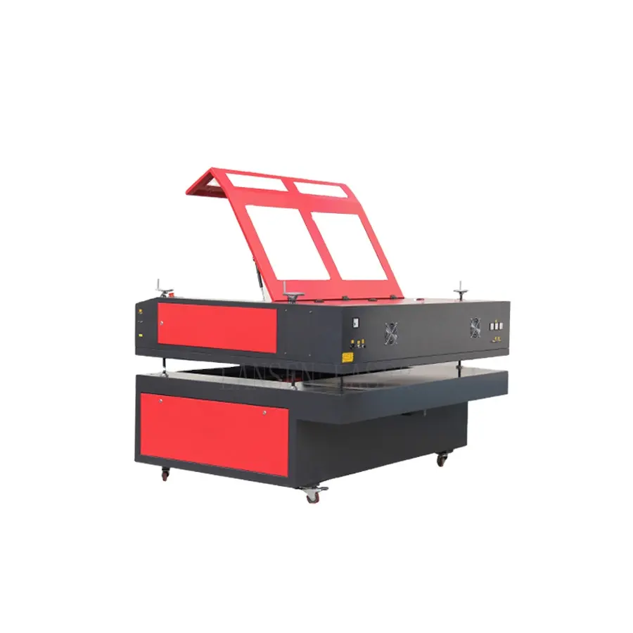 Machine de gravure laser Lansen CO2 pour granit et marbre LP-D1390 51.18*35.43 pouces pour matériaux lourds avec double table de travail haut-bas