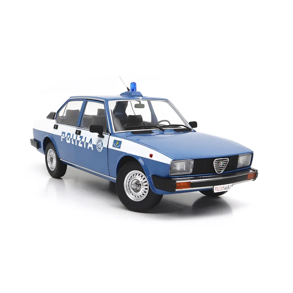 MITICA DIECAST Marca de precisão artesanato polícia 3D metal antigo colecionável modelo de carro fundido fornecedores