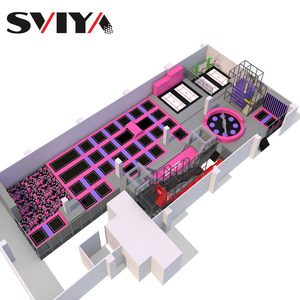 Tốt Độ Đàn Hồi Chuyên Nghiệp Thiết Kế Mới Thể Dục Bungee Giường Nhảy Trong Nhà Trampoline Công Viên - Product Image 1